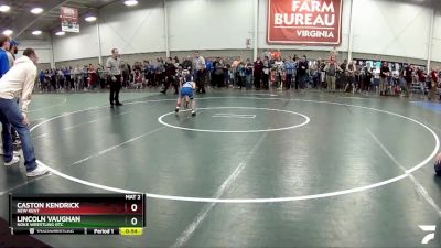 49 lbs Cons. Round 2 - Caston Kendrick, New Kent vs Lincoln Vaughan, Noke Wrestling RTC