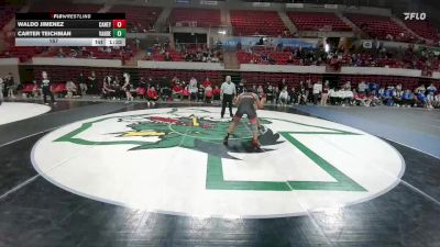 157 lbs Round 1 (16 Team) - Waldo Jimenez, Conroe Caney Creek vs Carter Teichman, Austin Vandegrift