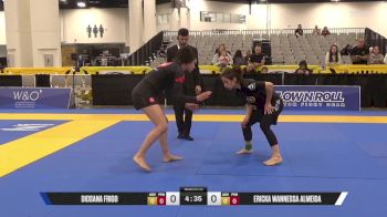 Ericka Wannessa Almeida vs Diosana Frigo 2025 World IBJJF Jiu-Jitsu No-Gi Championship