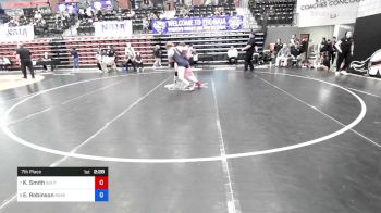 191 lbs 7th Place - Karrah Smith, Southern Oregon vs Elisa Robinson, Baker