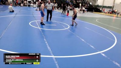 149 lbs Cons. Round 4 - Alex Mentzer, Augustana (SD) vs Charles LaRocca, Air Force