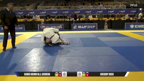 GREGORY BUCK vs Ahmed Monir M.A. Ghoneim 2026 Pan Jiu Jitsu IBJJF Championship