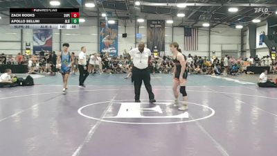 132 lbs Rr Rnd 2 - Zach Rooks, Superior Elite vs Apollo Bellini, Alien Spaceship