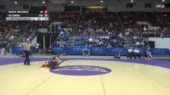 133 lbs 5th Place Match - Eli Sneed, Cornell College vs Brody Neighbor, Coe