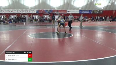 141 lbs Round Of 32 - Colin Schuster, Kent State vs Jonathan Gabriel, Navy