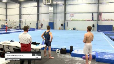 Donnell Whittenburg - Floor, Salto Gymnastics Center - 2021 April Men's Senior National Team Camp