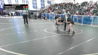 125 lbs Champ. Round 1 - Lola Figueroa, Riverside Poly vs Angelica Rojas, Azusa