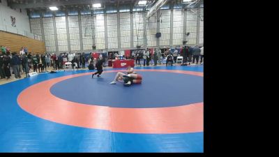 76 W Round 3 - Brianna Fraser, Brock Wrestling Club vs Vianne Rouleau, Edmonton Wrestling Club