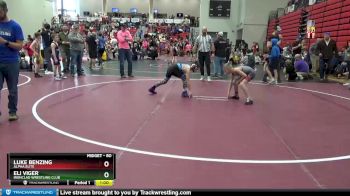 80 lbs Champ. Round 1 - Luke Benzing, Alpha Elite vs Eli Viger, Ironclad Wrestling Club