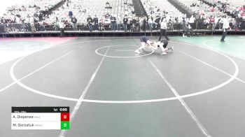 125-J lbs Round Of 16 - Anthony Dispensa, Yale Street vs Matthew Gorbatuk, Manville