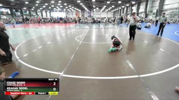 56 lbs Rd# 8- 12:30pm Saturday Final Pool - Keagan Seidel, Minion Green vs Chase Warm, Maryland BLACK