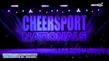Star Athletics ATL - Mini Snap [2026 L1 Mini - Small - A Day 2] 2026 CHEERSPORT National All Star Cheerleading Championship