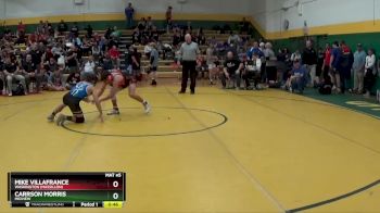 120 lbs Cons. Round 3 - Mike Villafrance, Washington (Massillon) vs Carrson Morris, MIDVIEW