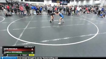 100 lbs Cons. Round 4 - Isabella Bocanegra, AZ vs Katie Biscoglia, IA