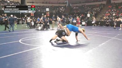 215 lbs Round Of 32 - Adam Avila, Brawley (SD) vs Stryker Conley, Frontier (CS)