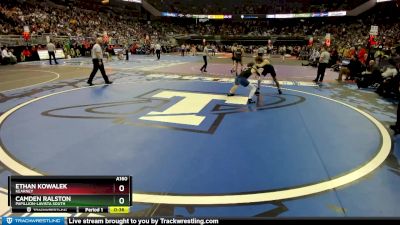 Cons. Round 3 - Camden Ralston, Papillion-LaVista South vs Ethan Kowalek, Kearney