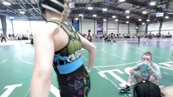 114 lbs Rr Rnd 1 - Isabel Kaplan, Indiana Outlaws Pink vs Lexi Proudfoot, Knights Wrestling Club