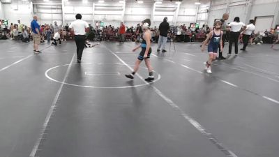 76 lbs Round 2 (6 Team) - Levin Nason, CTWHALE Blue vs Cole Santmyers, 84 Athletes