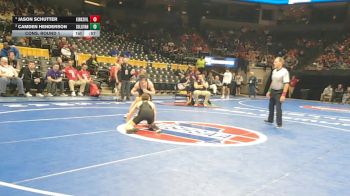 126 Class 2 lbs Cons. Round 1 - Camden Henderson, Sullivan vs Jason Schutter, Kirksville