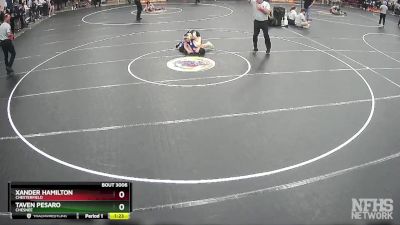 1A/2A 113 Quarterfinal - Xander Hamilton, Chesterfield vs Taven Pesaro, Chesnee