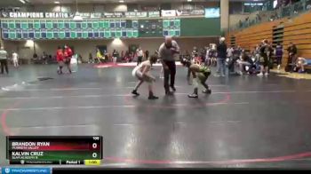 106 lbs 5th Place Match - Brandon Ryan, Murrieta Valley vs Kalvin Cruz, Slam Academy B