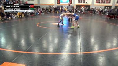 78 lbs Semifinal - Kane Peterson, Team Bosco vs Maverick Jamison, DC Elite