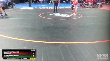 165-2A Champ. Round 1 - Carter Stromer, Buena Vista vs Ayden Mathews, Mancos
