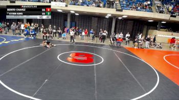 120 lbs Champ. Round 1 - Kyrin King, Unattached vs Benito Chavez, Unattached