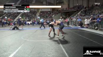 150 lbs Cons. Round 2 - Bentley Edwards, Frontenac vs Grant Rogers, Ark City