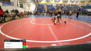 64-67 lbs Rr Rnd 4 - Karson Waag, Keystone Wrestling Club vs Ike Payne, Hilldale Youth Wrestling Club