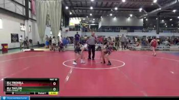 70 lbs Round 7 (8 Team) - Eli Troxell, 84 ATHLETES vs Eli Taylor, RAW COMBAT