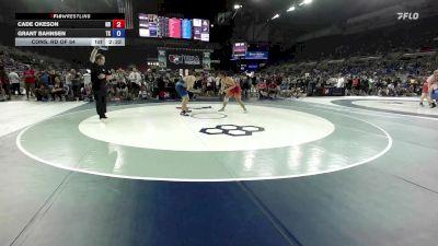 285 lbs Cons. Rd Of 64 - Cade Okeson, ND vs Grant Bahnsen, TX