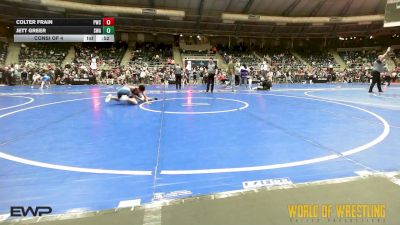 100 lbs Consi Of 4 - Colter Frain, Powerhouse Wrestling Club vs Jett Greer, Shelton Wrestling Academy