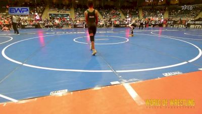 80 lbs Round Of 64 - Kruz Moss, Team Mahindra vs Kirk Walker III, Tulsa Blue T Panthers