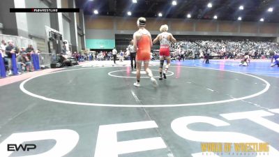 160 lbs Round Of 32 - Trevor Lasater, GOLD BEACH PANTHERS vs Keagen Brown, Calaveras