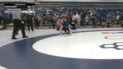 82 lbs Cons. Quarters - Sean Schmidt, Maurer Coughlin Wrestling Club vs Yusef Elasfouri, Gracie Barra Westchase Wrestling Club