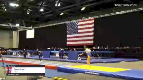 Grace Choi - Tumbling, T & S - 2021 USA Gymnastics Championships