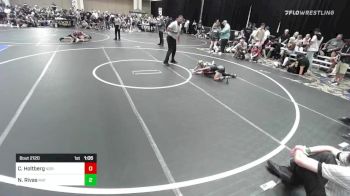 72 lbs Quarterfinal - Cody Holtberg, Nor-Cal Inferno vs Nery Rivas, Mat Demon WC