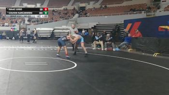 167-D3 Quarterfinal - Colton Karczewski, Crismon High School vs Isaac Lugo, Sahuaro