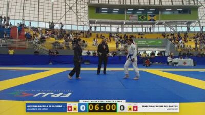 MARCELLA CARDIM DOS SANTOS vs GIOVANA RAFAELA DE OLIVEIRA VILA 2026 FPJJ Circuito Paulista GI Etapa 3