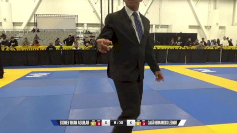 Cauã Hernandes Leonor vs Sidney Ryan Aguilar 2024 World IBJJF Jiu-Jitsu No-Gi Championship