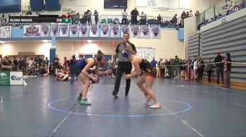 130 lbs Cons. Round 4 - Olivia Bravo, Stansbury vs Olivia Gutierrez, Jerome High School
