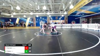 215 lbs Round 7 (8 Team) - Calvin Ross, Panhandle Gator Dogs vs Toby Horner, Palm Harbor WC