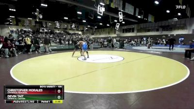 106 lbs Cons. Round 5 - Christopher Morales, Cimarron Memorial vs Devin Tait, Temescal Canyon