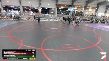 285 lbs 3rd Place Match - Divish Thapa, WAR Training Center vs Dallen Clift, West Texas Grapplers Wrestling Club