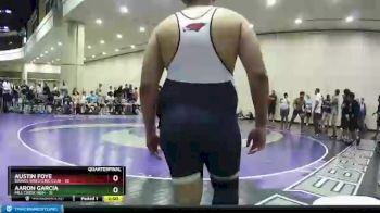 285 lbs Quarters & Wb (16 Team) - Austin Foye, Braves Wrestling Club vs Aaron Garcia, Mill Creek High