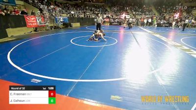 76 lbs Round Of 32 - Case Freeman, Sebolt Wrestling Academy vs Jacen Calhoun, Lions Wrestling Academy