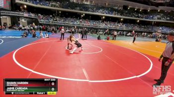 6A 150 lbs Cons. Round 2 - Shawn Harden, Round Rock vs Jaime Careaga, Northwest Nelson