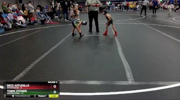 48 lbs Round 3 (8 Team) - Tobin Stoner, Headhunters vs Nico Astudillo, Roughhouse