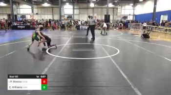 54 lbs Consi Of 8 #2 - Parker Stanisz, Crown Point Bulldog Premier vs Cylus Williams, Simmons Academy Of Wrestling